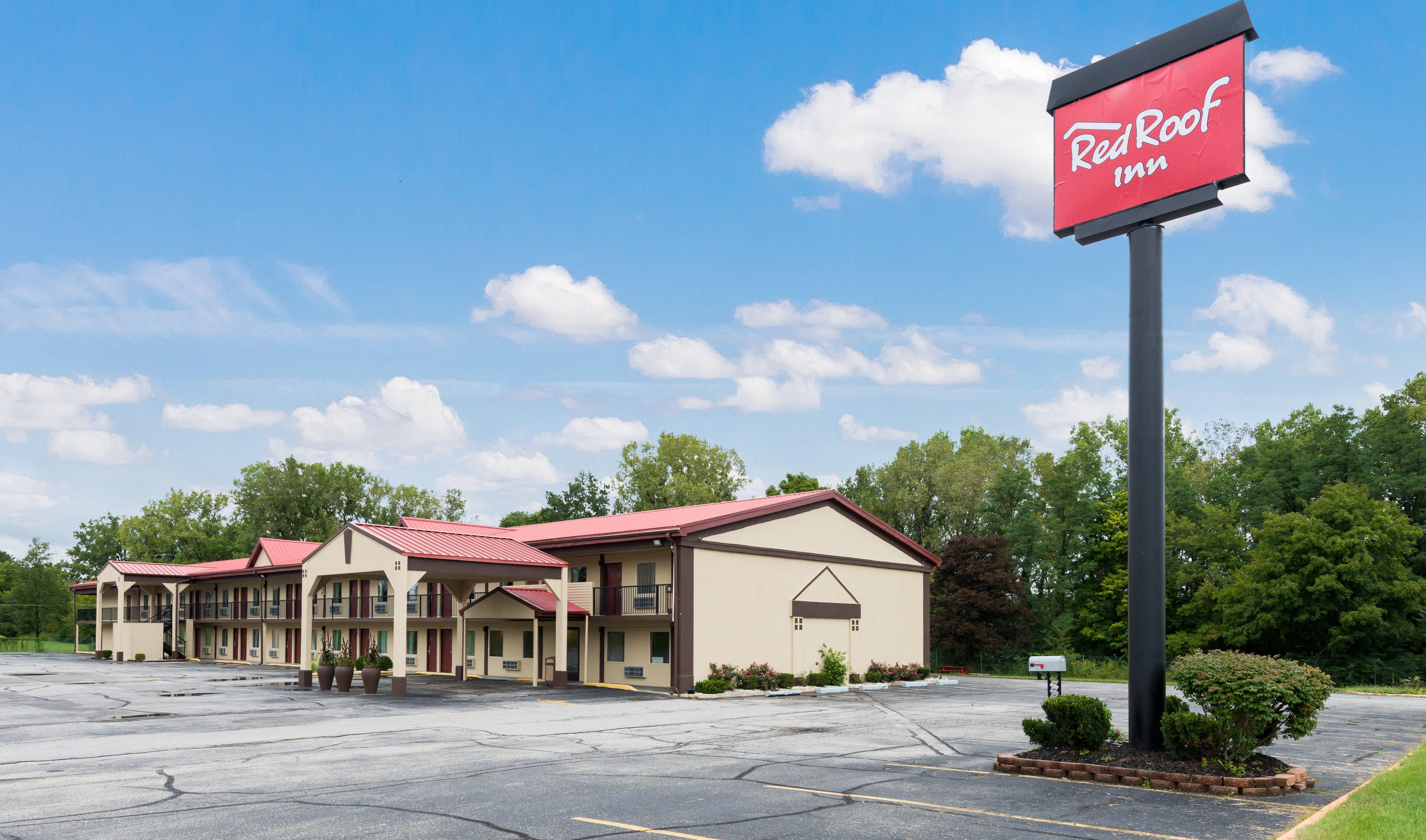 Red Roof Inn Marion, In Экстерьер фото